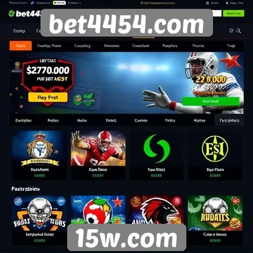 Promoções e bônus oferecidos por bet4454.com
